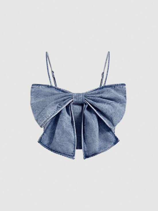 Tops - Light Wash Casual Women's Denim Top